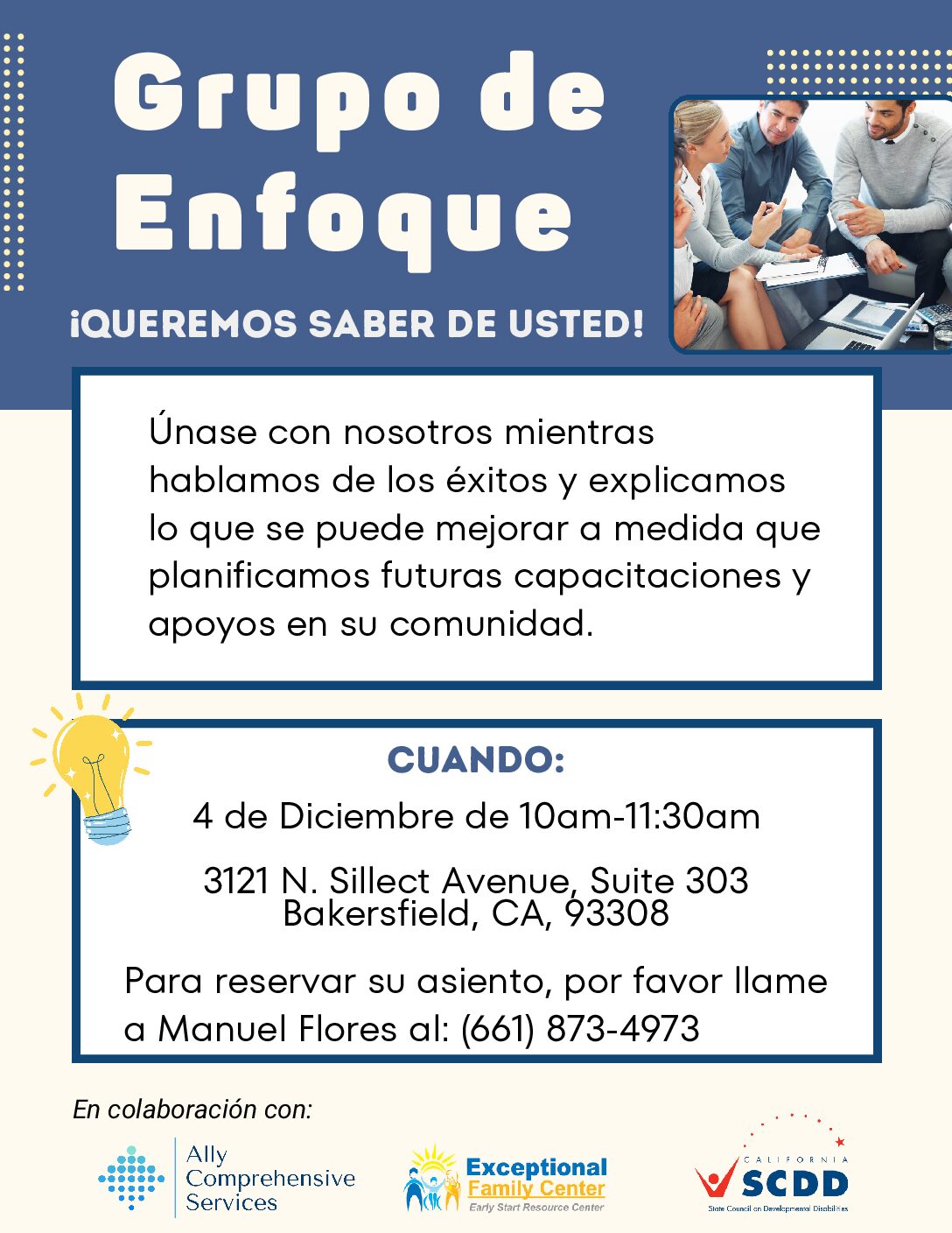 Grupo de Enfoque: 12-4-2025