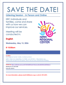 Listening Session Meeting Date: May 13, 2026 Time: 10AM-12PM